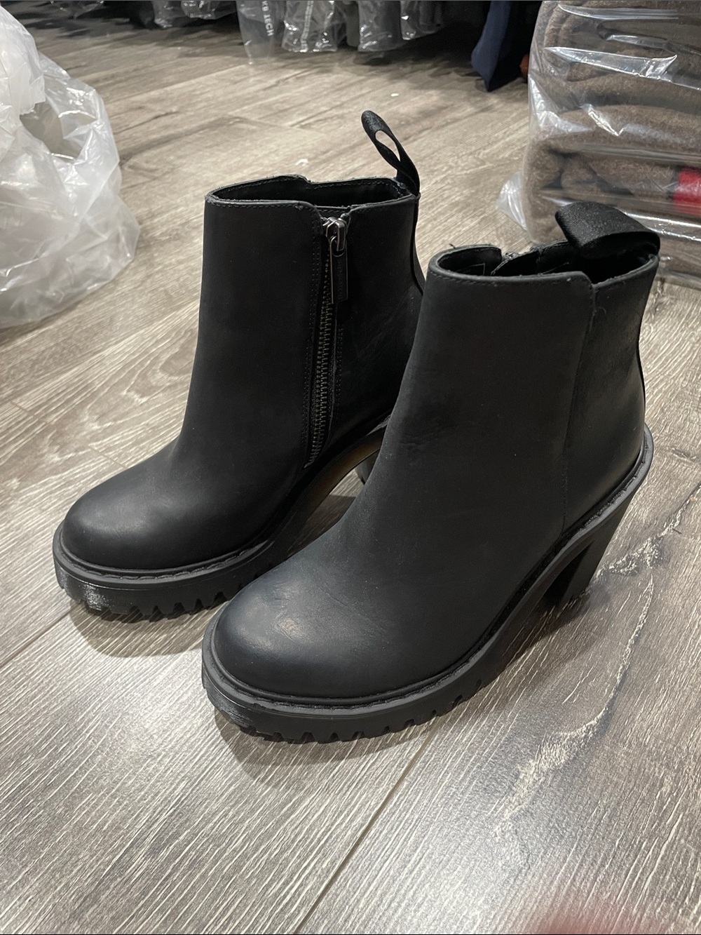 Dr. Marten’s Magdalena heeled Chelsea boots